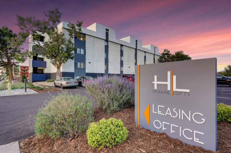 Highline Lofts Front Building After